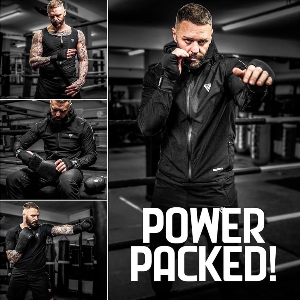Men's Black Performance Jacket by [Brand]